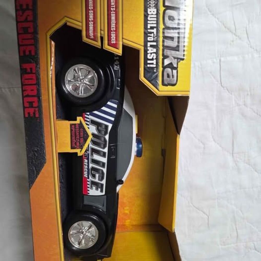 Tonka Rescue Force Police Car New in Box